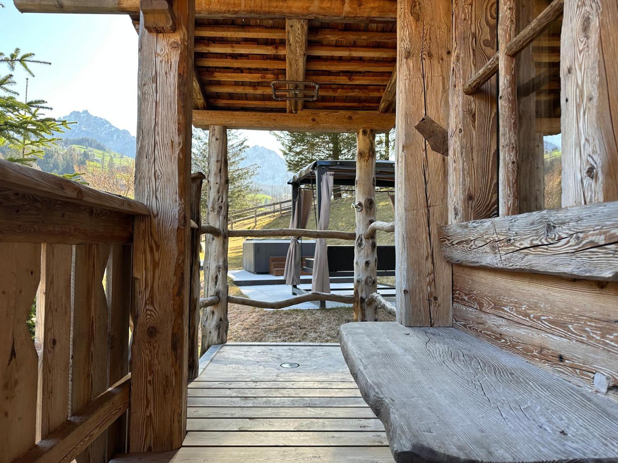 Alpine Mountain Chalet St. Vigil Exteriör bild