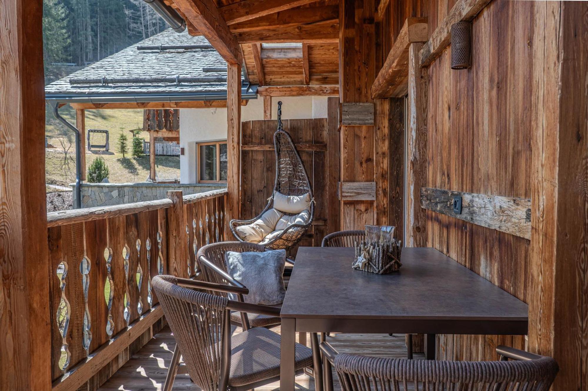 Alpine Mountain Chalet St. Vigil Exteriör bild