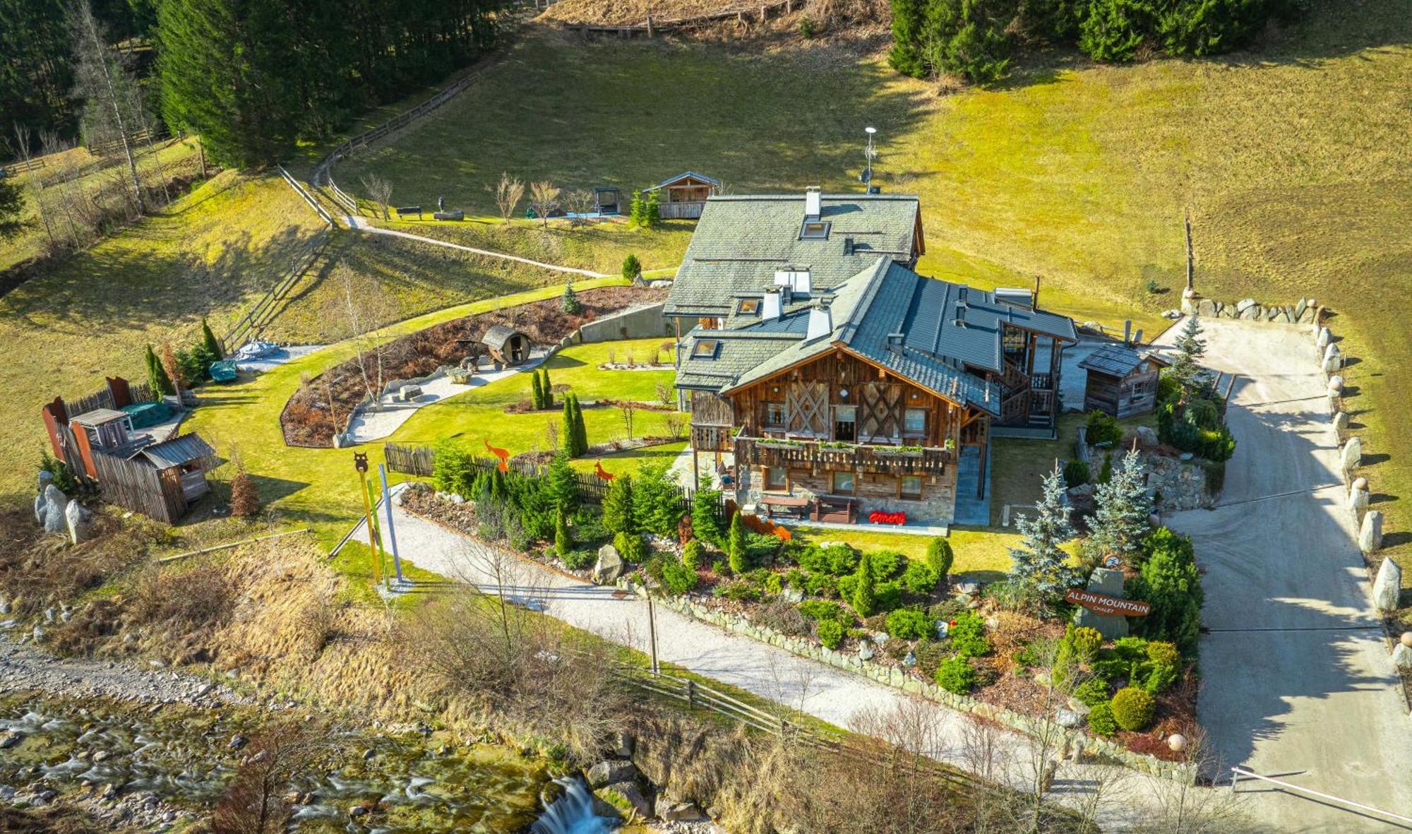 Alpine Mountain Chalet St. Vigil Exteriör bild