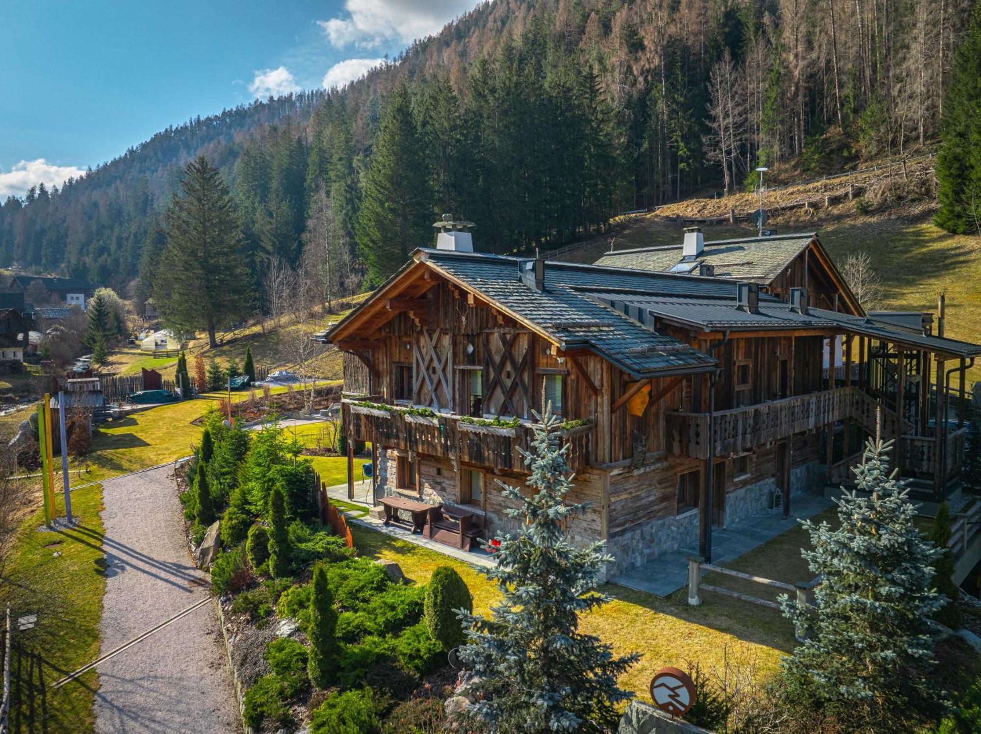 Alpine Mountain Chalet St. Vigil Exteriör bild