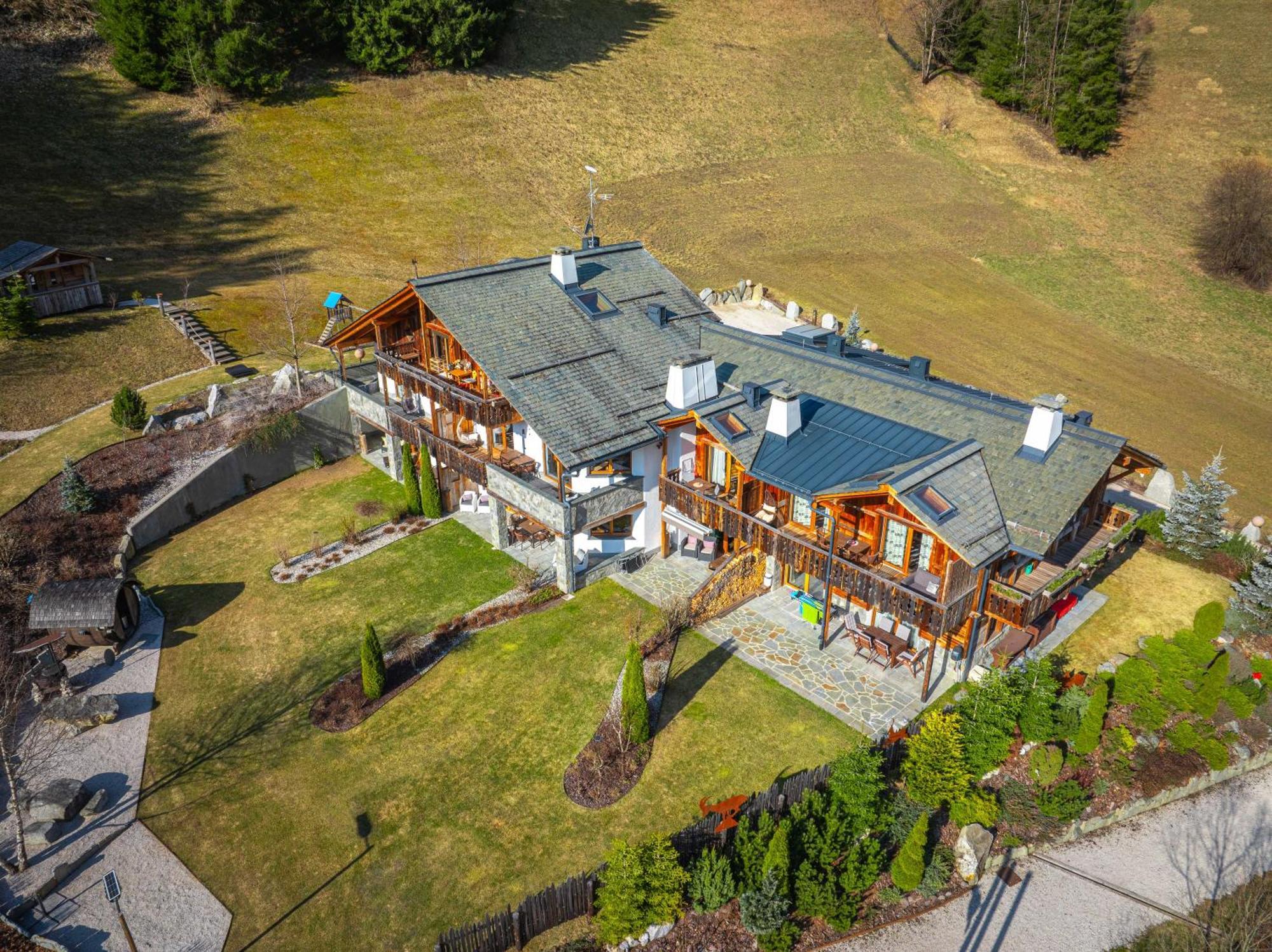 Alpine Mountain Chalet St. Vigil Exteriör bild